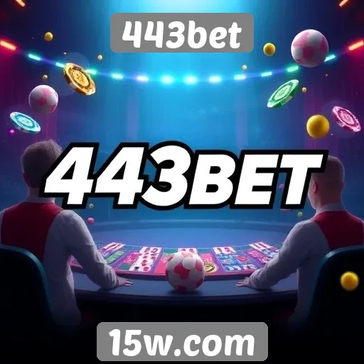 A diversidade de jogos disponíveis na 443bet